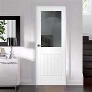 Image result for White Obscure Glazed Internal Doors