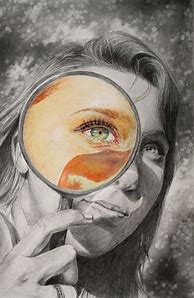 Image result for Creative Self Portrait Drawing Ideas