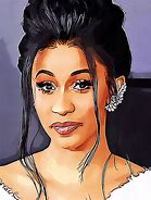 Image result for Easy Cartoon Drawings of Cardi B