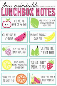 Image result for Kid Lunch Notes with Blueberries