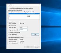 Image result for How to Access Virtual Memory On Windows 10