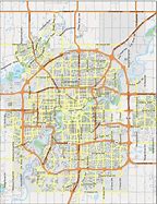 Image result for City of Edmonton Map