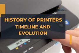 Image result for Who Invented Printer Machine