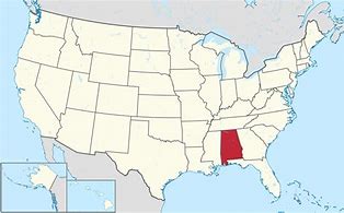 Image result for Alabama Major Cities Map