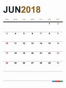 Image result for June 2018 Monthly Calendar Printable Free PDF