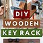 Image result for DIY Wood Key Holder