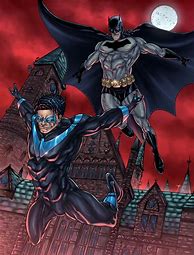 Image result for Art Nightwing Batman Superman