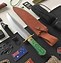 Image result for Bowie Knife Green Paracord Handle