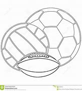 Image result for Sports Balls Outline