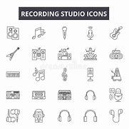 Image result for Recording Studio Icon