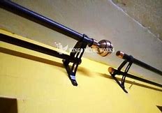 Image result for Stainless Steel Curtain Rods