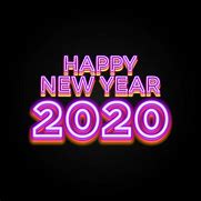 Image result for Happy New Year 2020 Neon Boombox