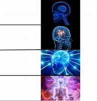 Image result for Brain Evolving Meme Blank