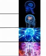 Image result for Cosmic Brain Meme Template