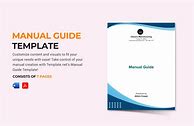 Image result for Manual Guide Template Word