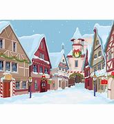 Image result for Cartoon Small Town Background