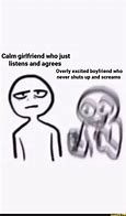 Image result for Calm Excited Meme