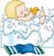 Image result for A Baby Taking a Bath Cartoon