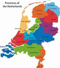 Image result for Netherlands States Map