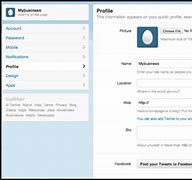 Image result for Twitter Account Template