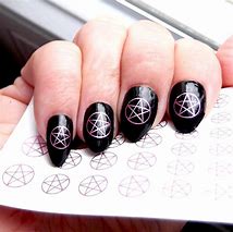 Image result for Pentagram Nail Art
