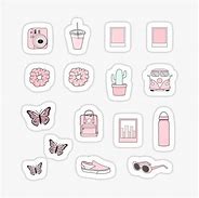 Image result for Color Aesthetic Stickers