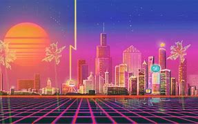 Image result for 80s City Pop Art