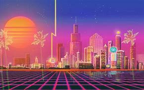Image result for 80s Sun Background