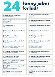 Image result for 100 Funny Jokes for Kids with Answers