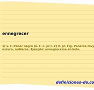 Image result for ennegrecer