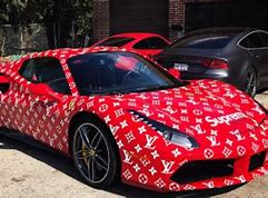 Image result for Supreme LV Vinyl Wrap