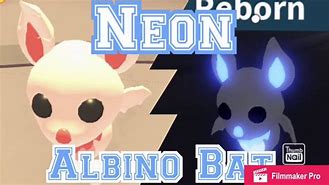 Image result for Neon Albino Bat Adopt Me