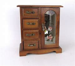 Image result for Jewelry Box with Glass Doors