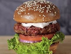 Image result for Impossible Veggie Burger