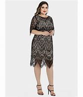 Image result for Plus Size Lace Dress