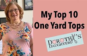 Image result for 1 Yard Top