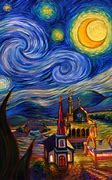 Image result for Van Go Painting Starry Night