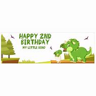 Image result for Dinosaur Happy Birthday Banner