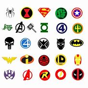 Image result for Avengers Superhero Logos