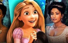 Image result for Rapunzel with Black Hair and Eyes