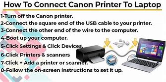 Image result for How to Connect Canon Printer to PC