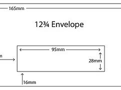 Image result for A5 Envelope Size in Cm
