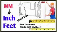 Image result for mm to Feet Conversion Chart