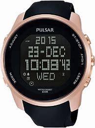 Image result for Pulsar Quartz Watch Digital
