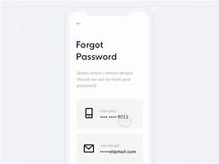 Image result for Forgot Password UI for Fitness App