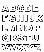 Image result for Alphabet Letter Outline Templates