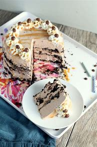 Image result for Caramel Ice Cream Cake