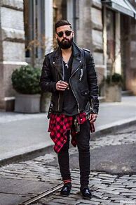 Image result for Punk Rock Men's Fashion