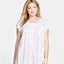 Image result for Cotton Jersey Nightgowns Plus Size