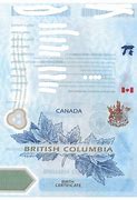Image result for BC Birth Certificate
